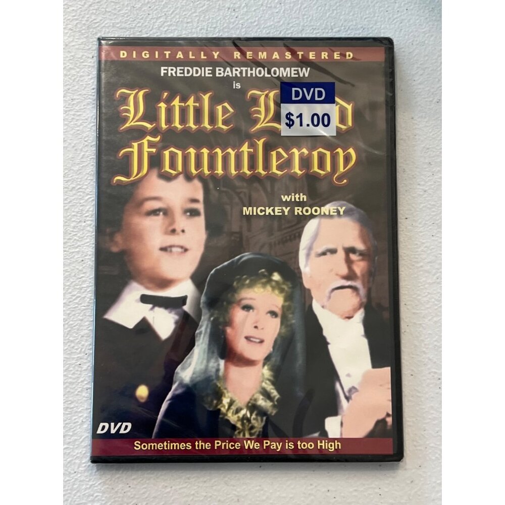Little Lord Fauntleroy 2004 DVD Digitally Remastered Freddie Bartholomew New